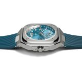 Bell & Ross BR05 Sky Blue – Full Set (Rubber Strap & Deployment Clasp) - Image 4